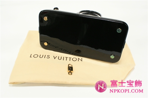 LOUIS VUITTON（ルイ・ヴィトン）ハンドバッグ モノグラム・ヴェルニ ドット・インフィニティノワール Ｍ９１３９９